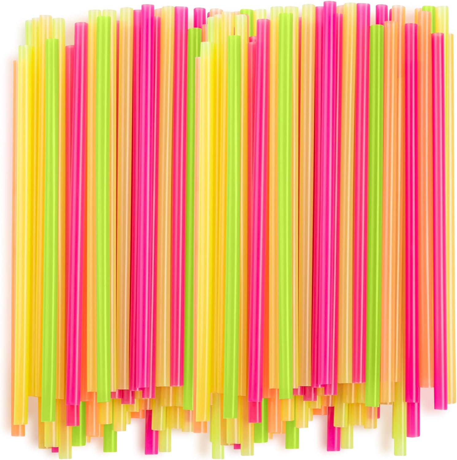 Plastic Smoothie Straws, Smoothie Straws, Disposible Straws, Straws -Pack of 100 (8.5 Plastic Smoothie Straws, Smoothie Straws, Disposible Straws, Straws -Pack of 100 (8.5